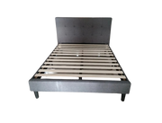 Shirley Fabric Bed Frame +SleepTime Pocket Pillowtop Mattress - Image 4 | Furniture World NZ