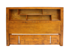 Oakwood Queen/King Bookcase Headboard Only