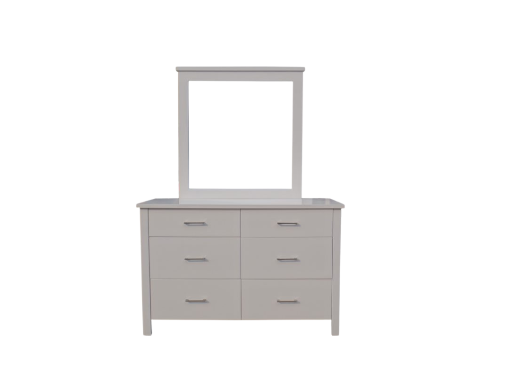 Bella 6 Drw Dresser / Mirror