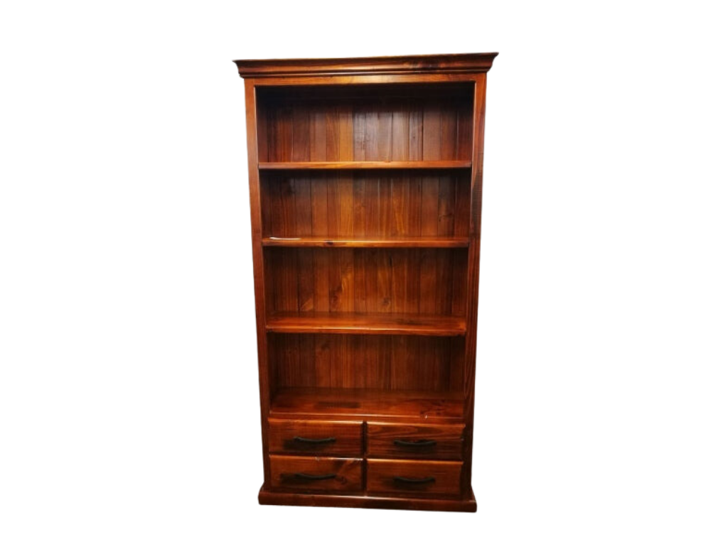 Solid Wood Bookcase Small