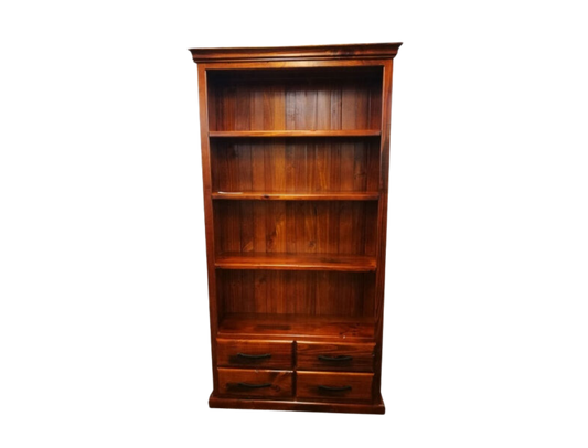 Solid Wood Bookcase Small