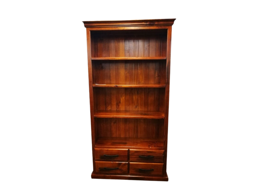 Solid Wooden Bookcase Large
