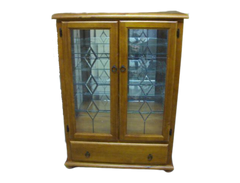 Solid Wood Display Cabinet