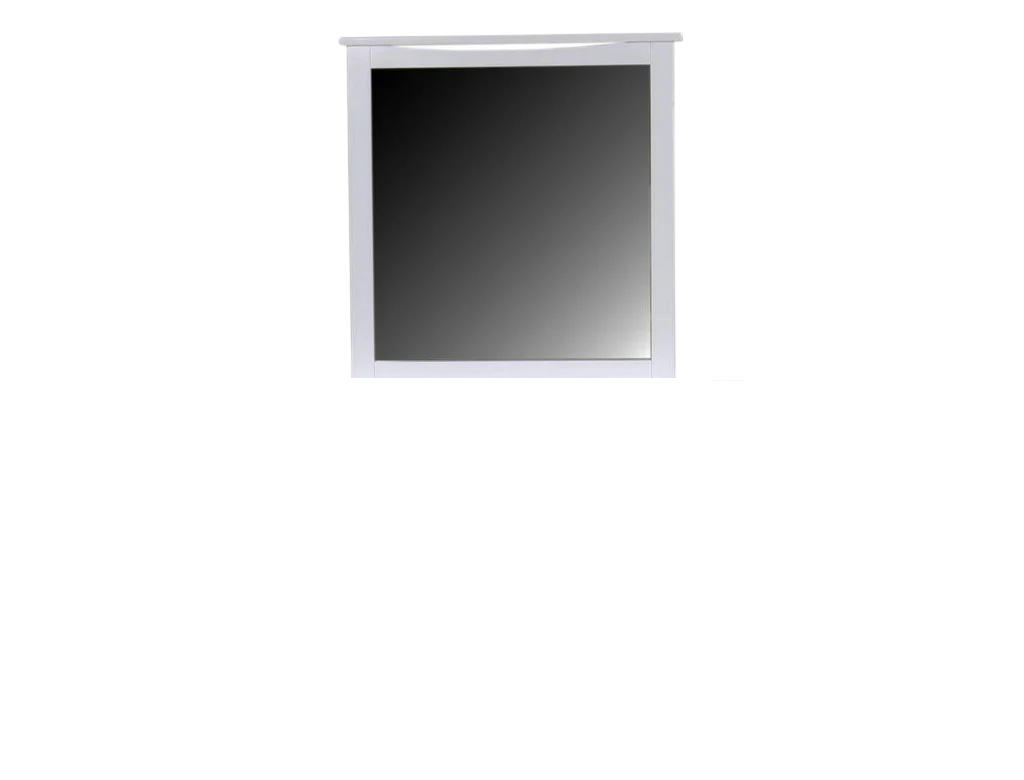 Medallion Mirror (White)