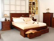 Serena 5 Pcs Bedroom Suite - Side View | Furniture World NZ