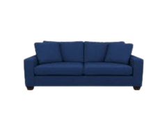 EcoEase 3 Seater Sofa Linen Blue