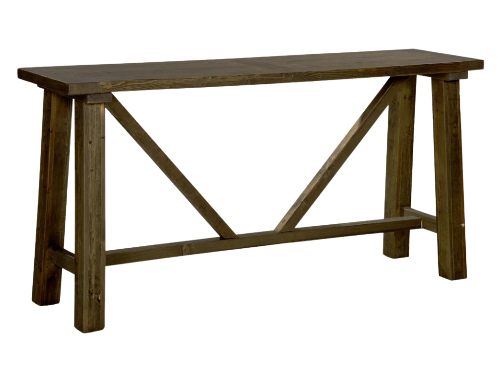 Mill Wood Refectory Console Table (KD)