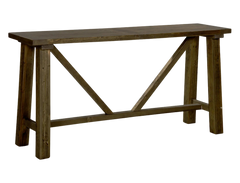 Mill Wood Refectory Console Table (KD)