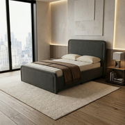 NZ Made Ammy Bed Frame - Side View | Furniture World NZ