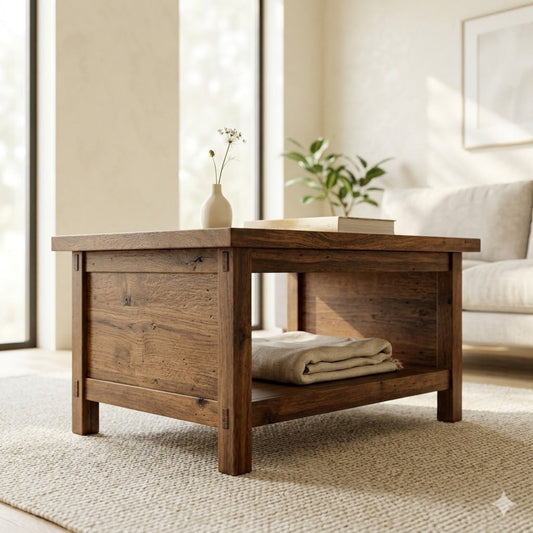 Marlo Lamp Table With Shelf | Furniture World NZ