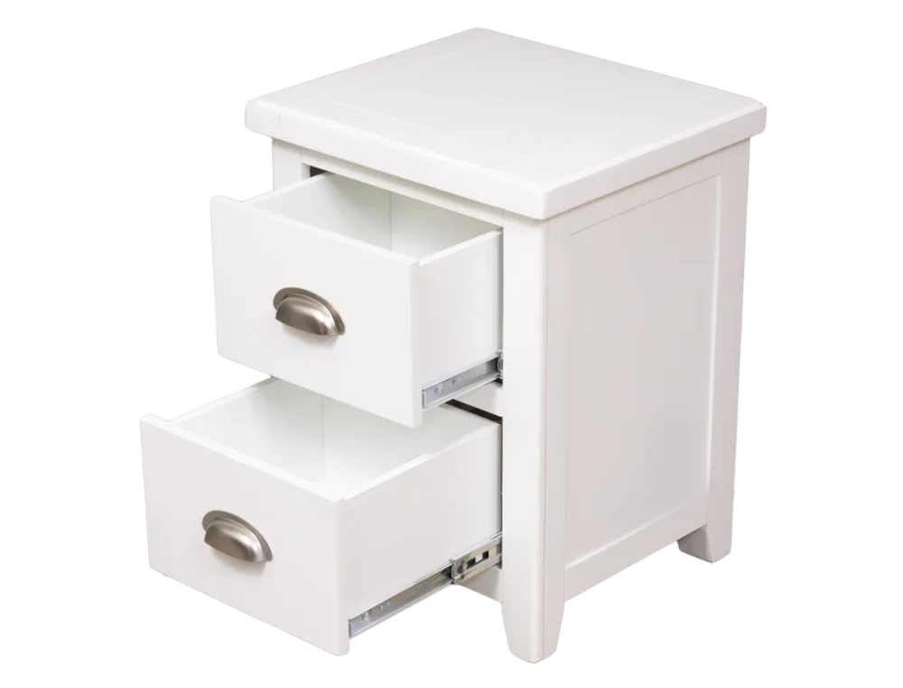 Baroda 2 Drawer Bedside Table