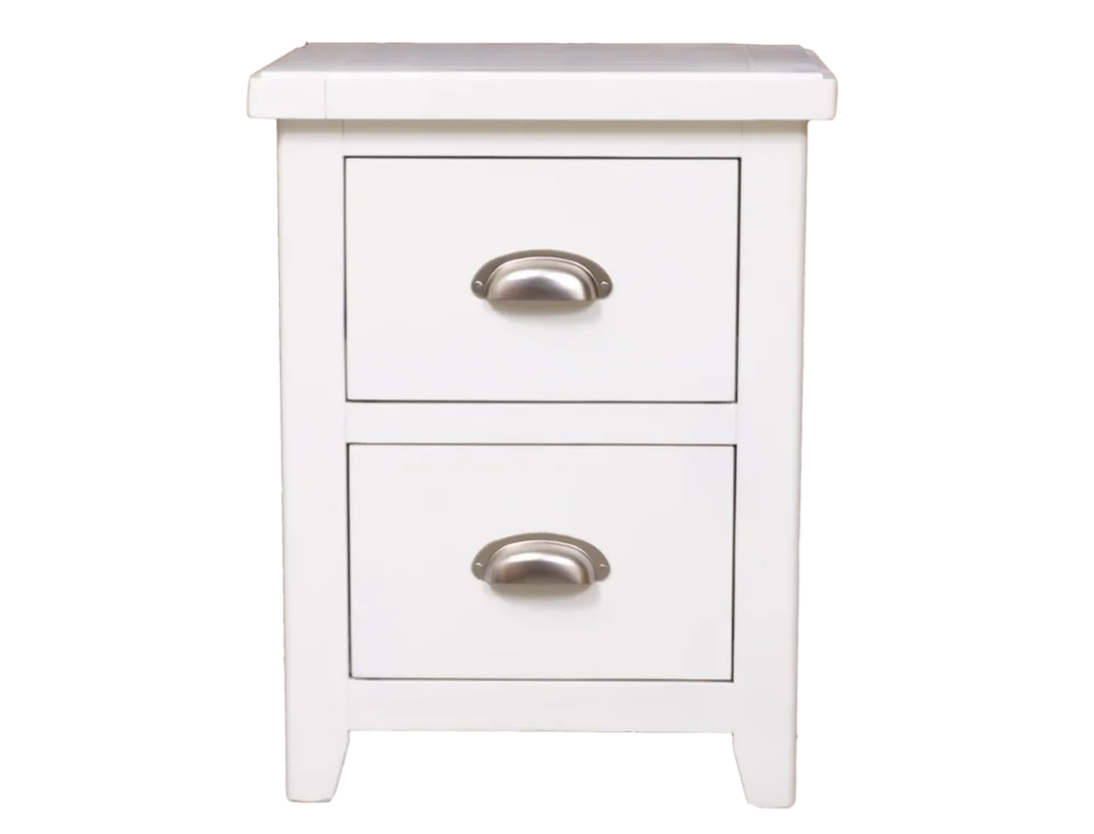 Baroda 2 Drawer Bedside Table