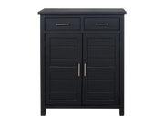 Bella Shoe Cabinet - Black Colour
