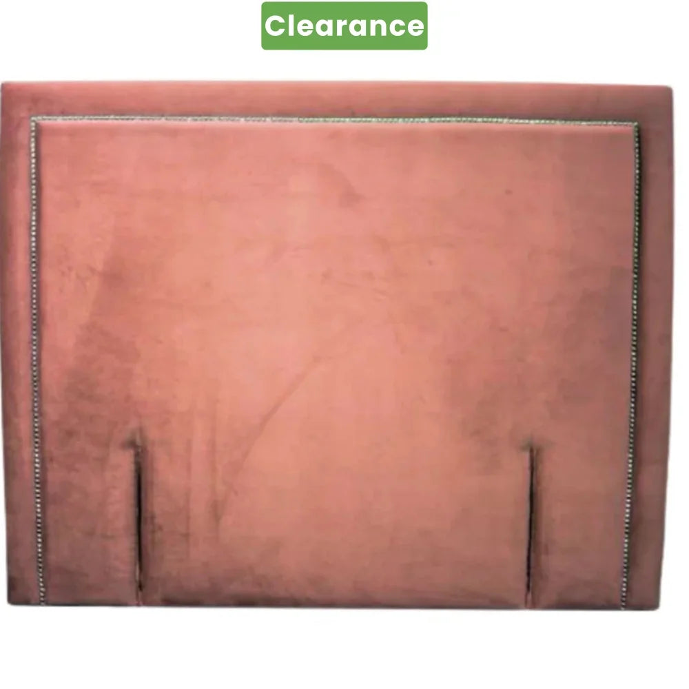 Bella Vista Headboard Terracotta King - Floor Model