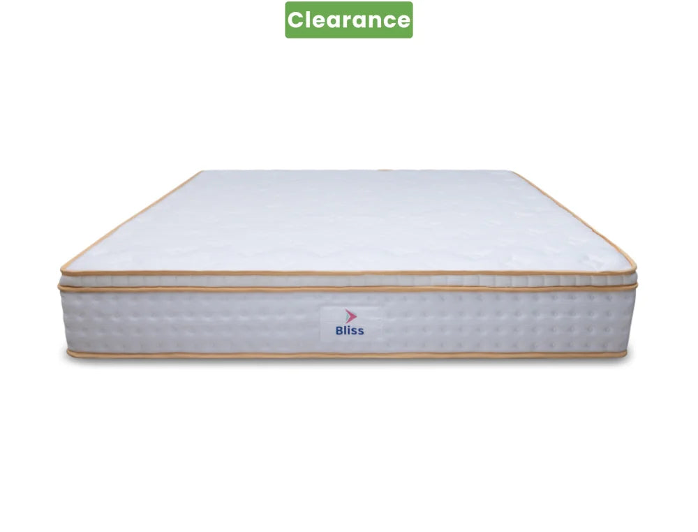 Bliss Euro Top Pocket Spring Mattress Super King - Floor Model