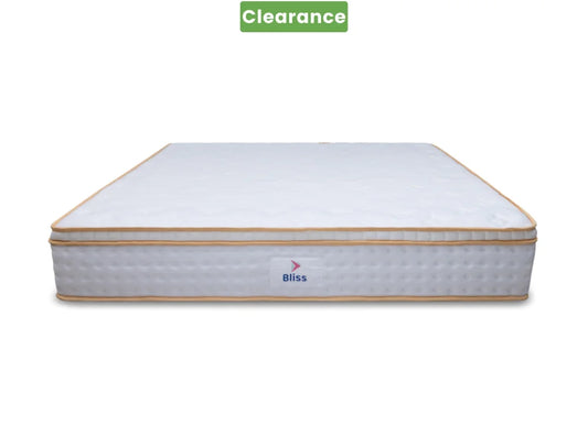 Bliss Euro Top Pocket Spring Mattress Super King - Floor Model
