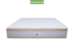 Bliss Euro Top Pocket Spring Mattress Cali King - Floor Model