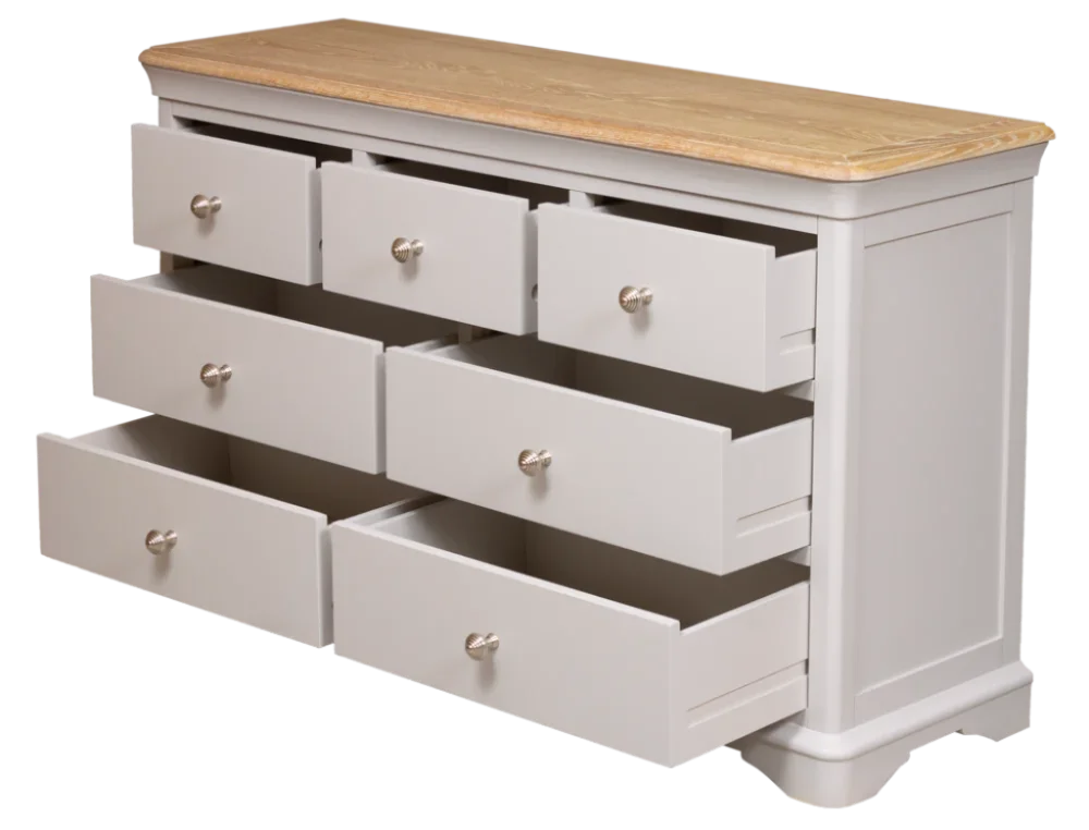 Brighton 7 Drw Lowboy Dresser