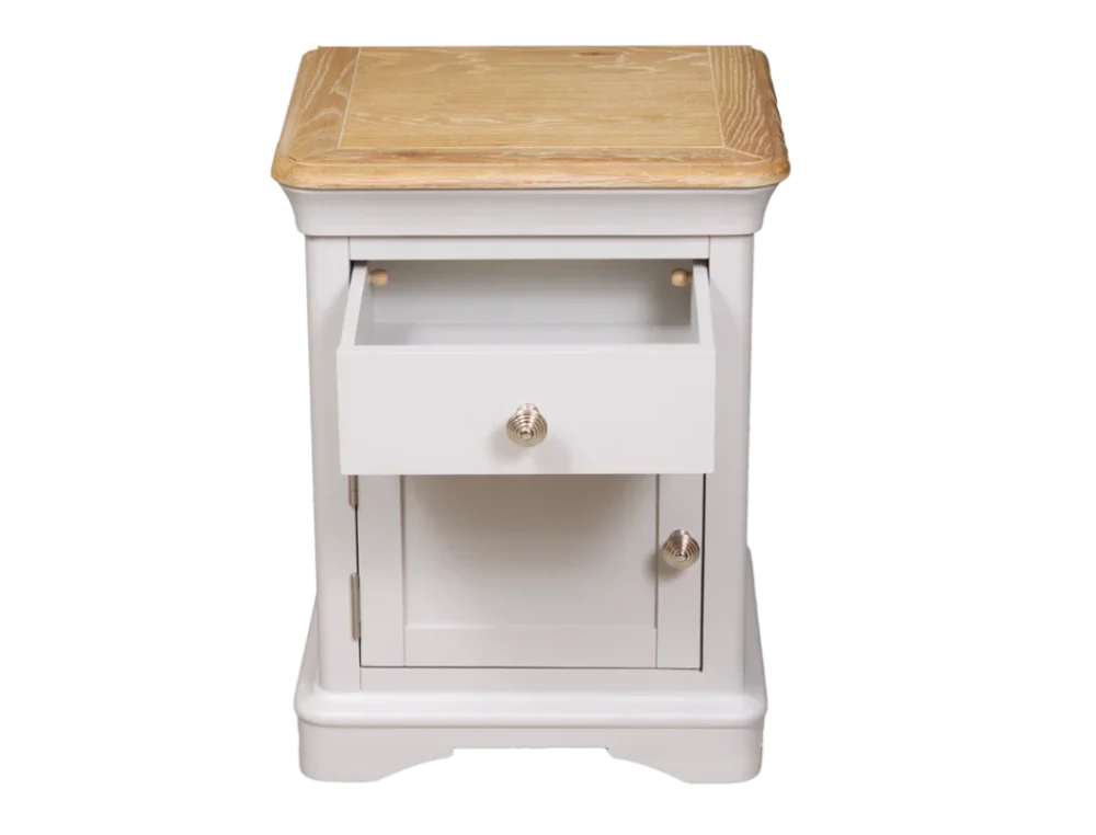 Brighton Bedside Table 1 Drw Left Door