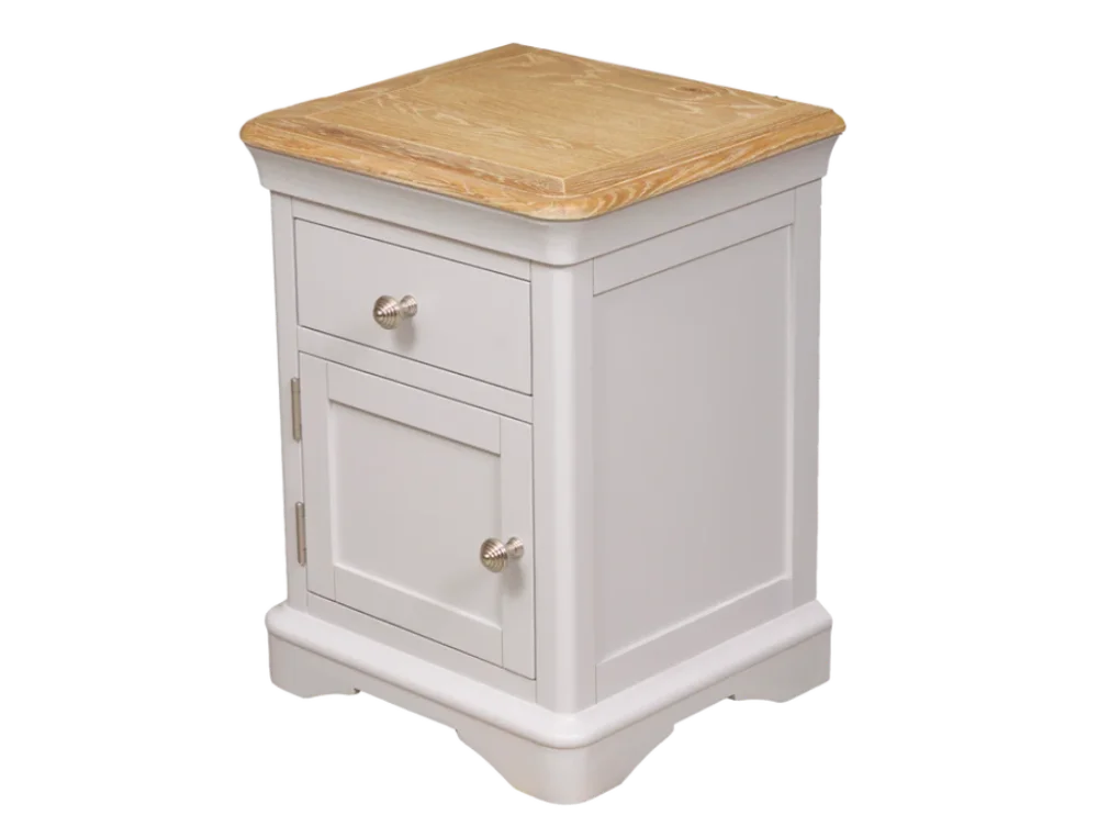 Brighton Bedside Table 1 Drw Left Door