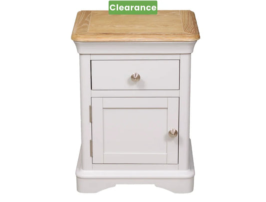 Brighton Bedside Table 1 Drw Left Door
