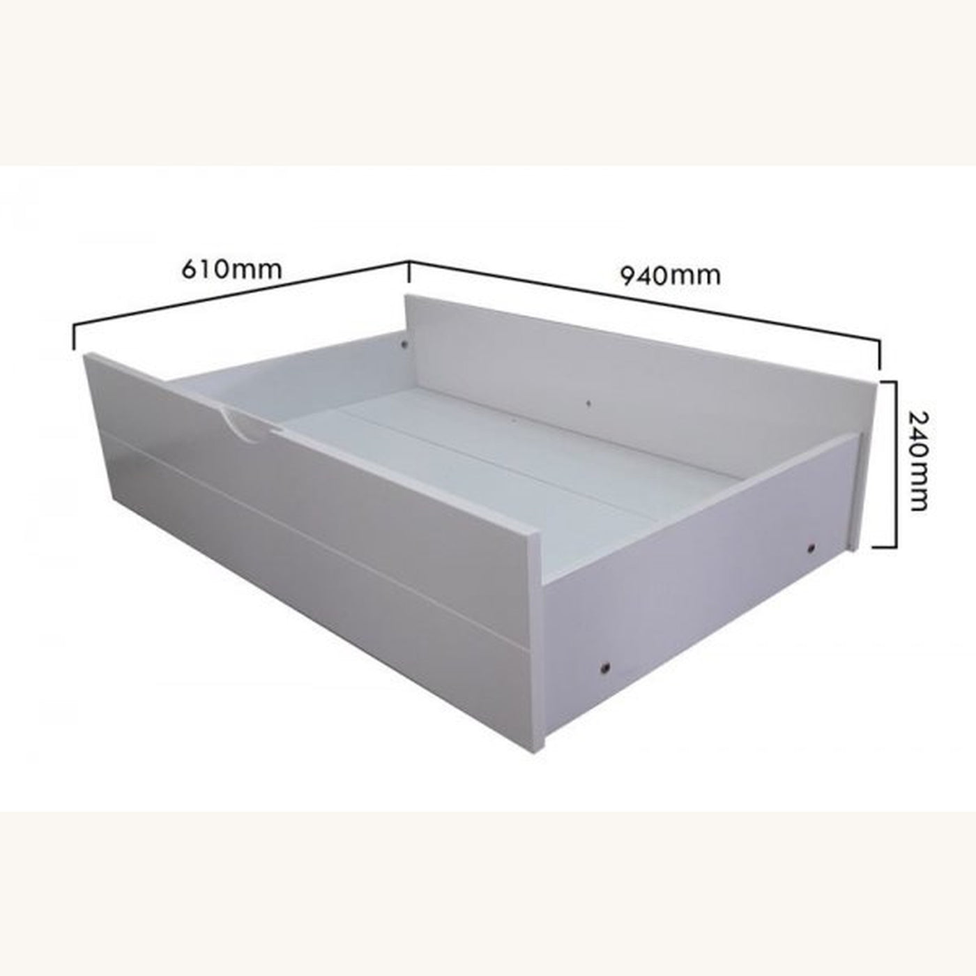 George Short Trundle Drawer — Standard [Furntech SKU: BF3005-STD]