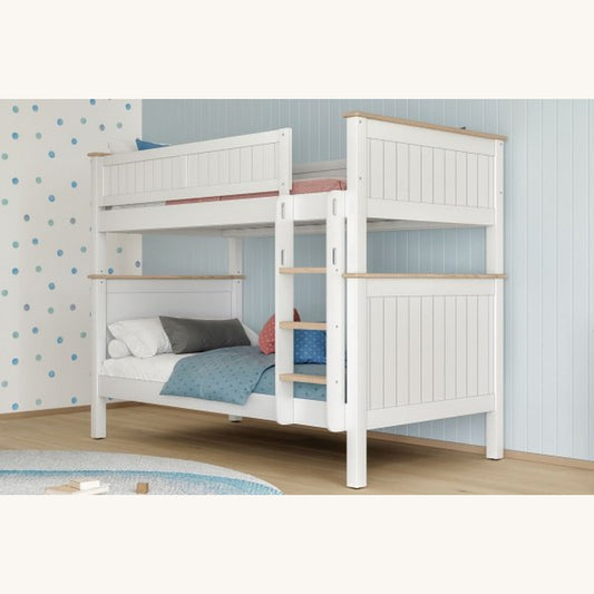 Tyler Bunk Bed Frame — King Single [Furntech SKU: BF3006-KSBK]