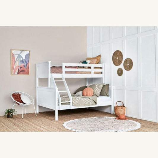 Charlie Bunk Bed Frame — Single Double [Furntech SKU: BF3010-SDBK]