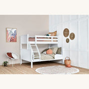 Charlie Bunk Bed Frame — Single Double [Furntech SKU: BF3010-SDBK]