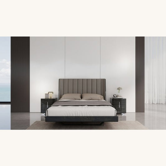 Westhaven Bed Frame — Queen / Grey Walnut [Furntech SKU: BF4001-WH-Q]