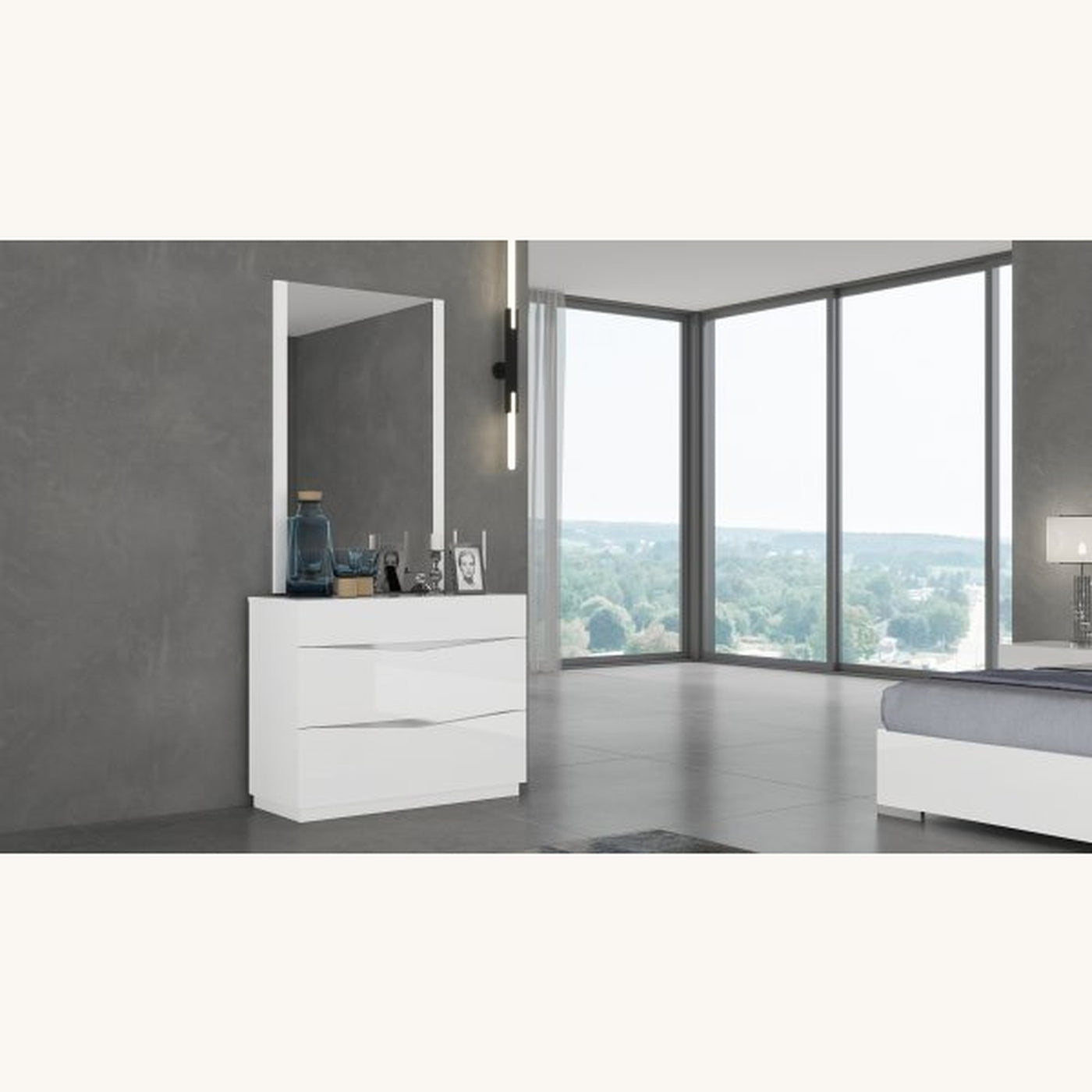 Orewa Dresser Mirror — Standard [Furntech SKU: BF4002-OW-DM]