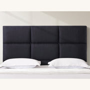 HH06 St Clair Fabric Headboard — King / Super King / Black [Furntech SKU: PR128]