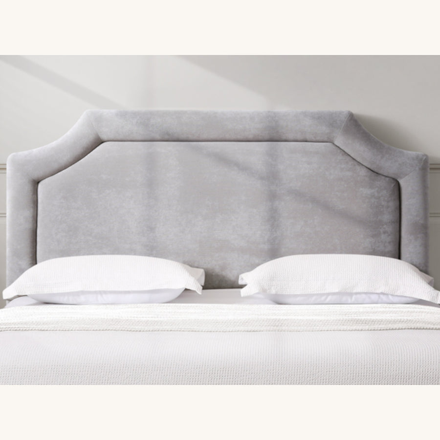 HH14 Albany Fabric Headboard — Super King / Light Grey [Furntech SKU: PR152]