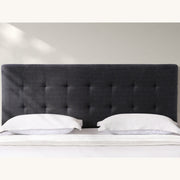 HH03 Fendalton Fabric Headboard — King / Super King / Charcoal Black [Furntech SKU: PR289]