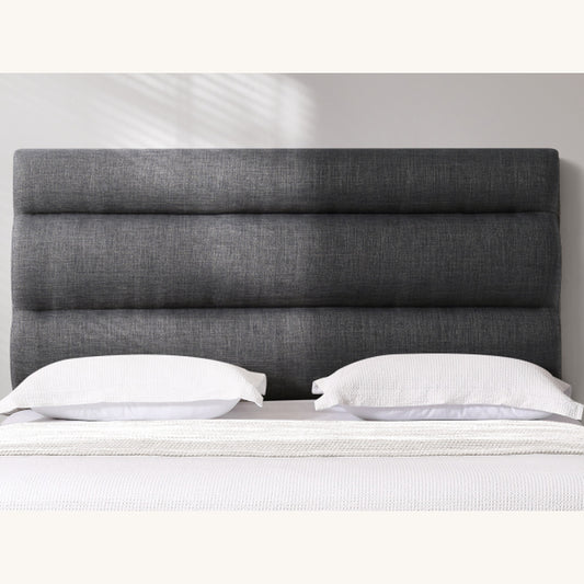 HH11 Khandallah Fabric Headboard — Super King / Grey [Furntech SKU: PR317]