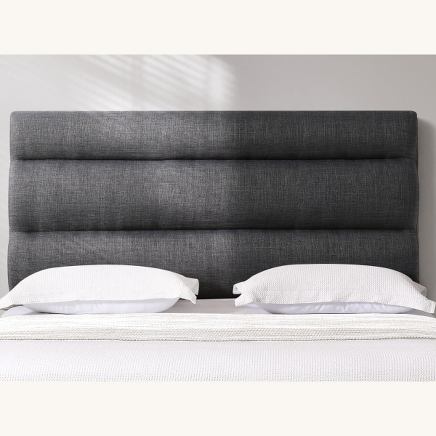 HH11 Khandallah Fabric Headboard — Super King / Grey [Furntech SKU: PR317]