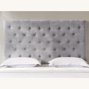 HH12 Epsom Fabric Headboard — Queen / Light Grey [Furntech SKU: PR327]