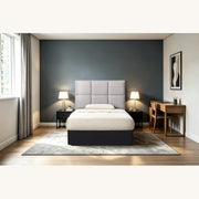 HH06 St Clair Fabric Headboard — Single / King Single / Alabaster [Furntech SKU: PR401]