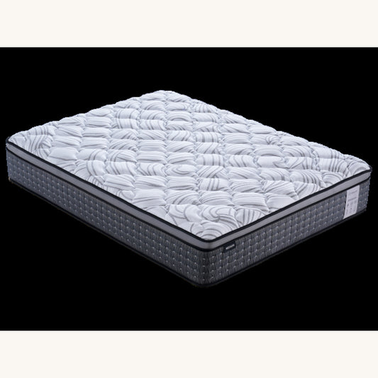 Pegasus Medium Eurotop 7 Zoned Pocket Spring Foam Case Mattress - alternate view