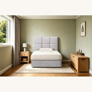 HH06 St Clair Fabric Headboard — Single / King Single / Natural Sand [Furntech SKU: PR531]