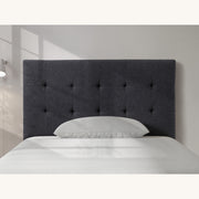 HH03 Fendalton Fabric Headboard — Single / King Single / Midnight Grey [Furntech SKU: PR625]