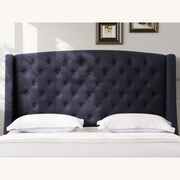 HH22 Newmarket Fabric Headboard — King / Dark Grey [Furntech SKU: PR671]