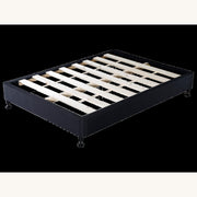 106A Birkenhead KD Slat Base — Queen / Black [Furntech SKU: PR705]