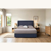 HH02 Herne Bay Fabric Headboard — Double / Queen / Truffle Grey [Furntech SKU: PR729]