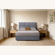 HH06 St Clair Fabric Headboard — King / Super King / Chrome Grey [Furntech SKU: PR754]
