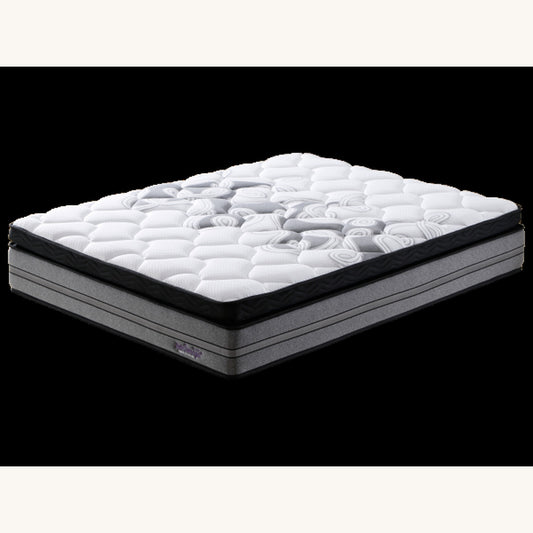 Omega Plush Pillowtop 5 Zoned Pocket Spring Foam Case Mattress - alternate view