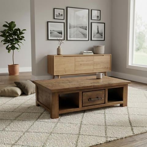 Oakwood Coffee Table - lifestyle