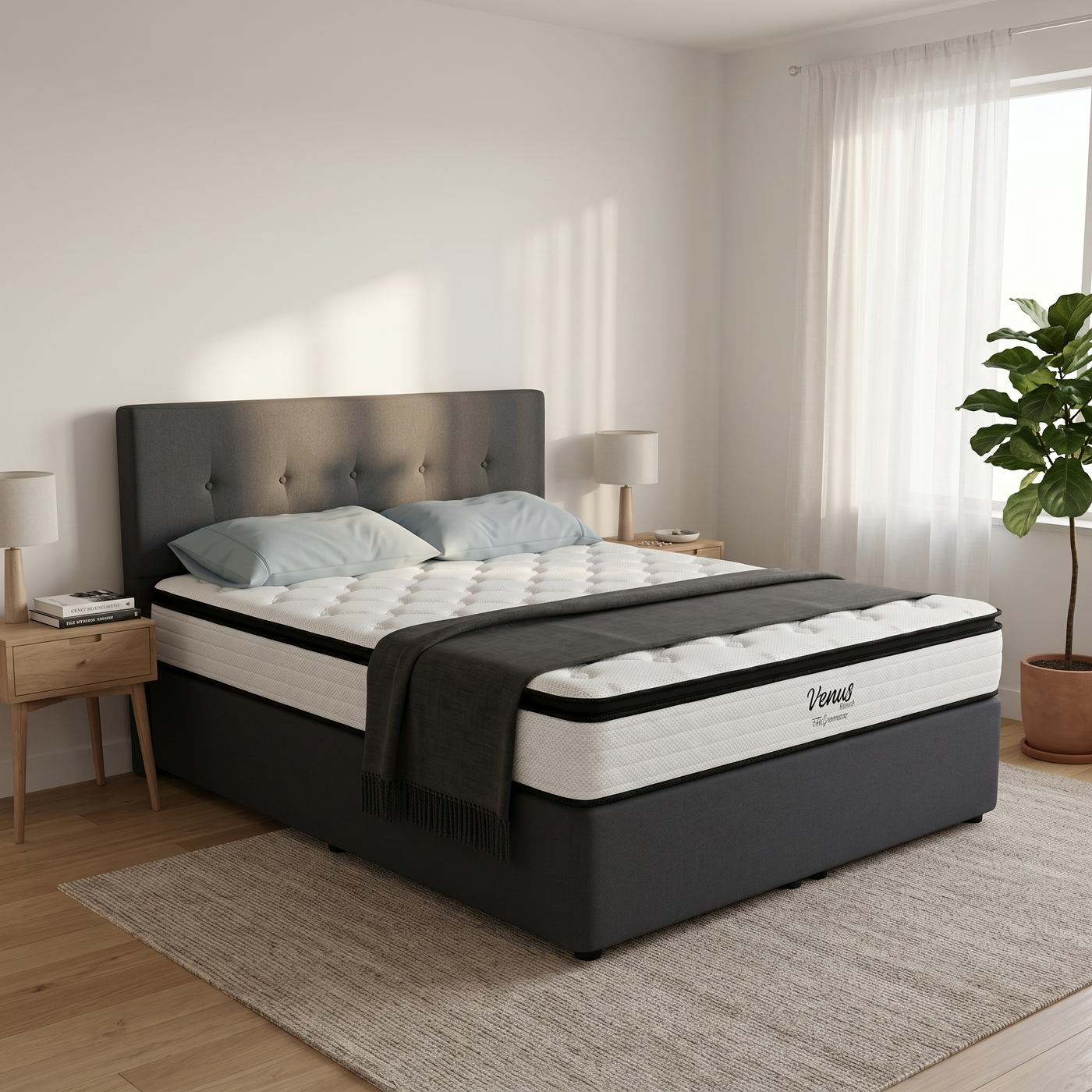 NZ Made Royal Bed Base - lifestyle