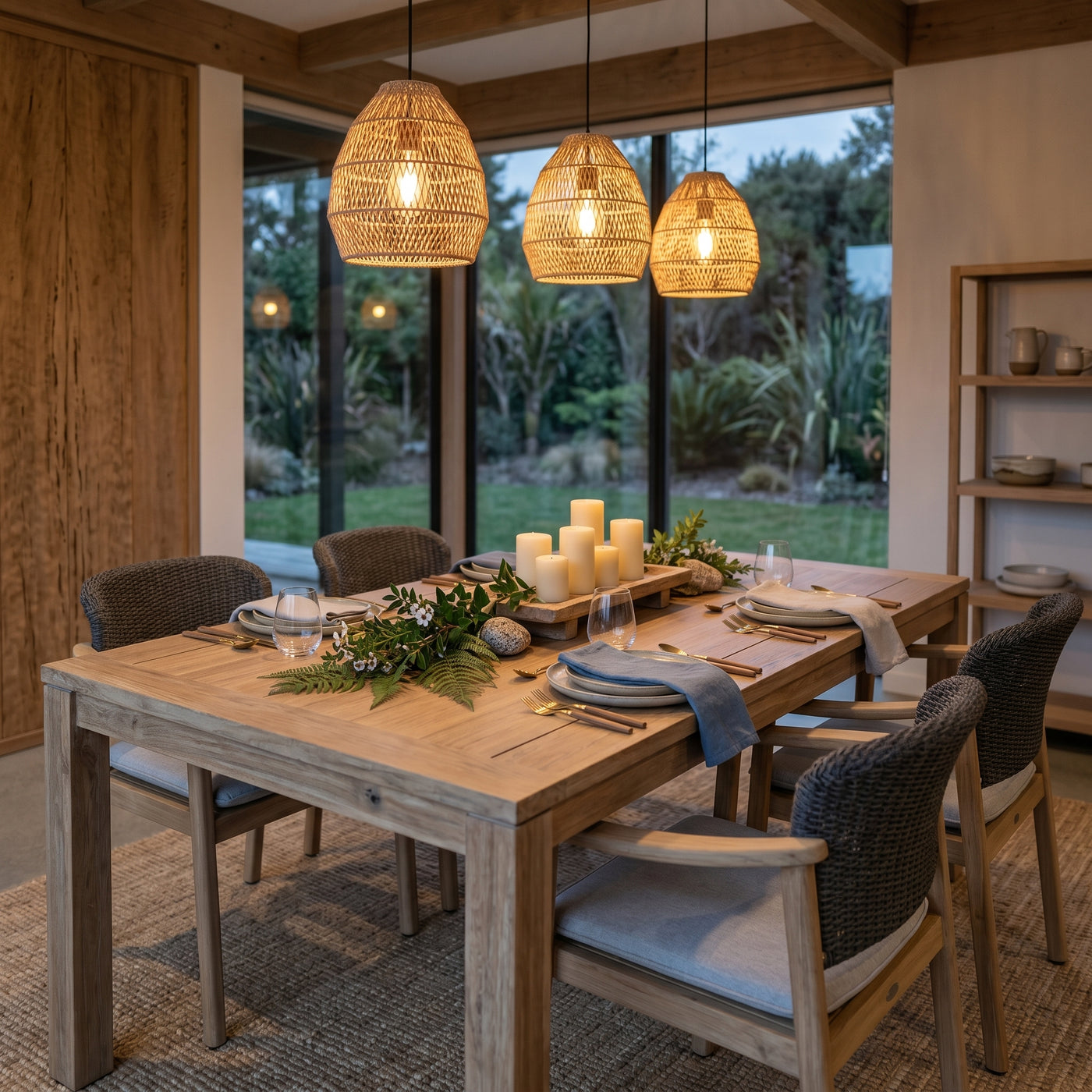 Calen Dining Chair – Grey Wash Fabric | Furniture World NZ