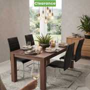 Clarity Dining Chairs Set of 4 Black | Furniture World NZ